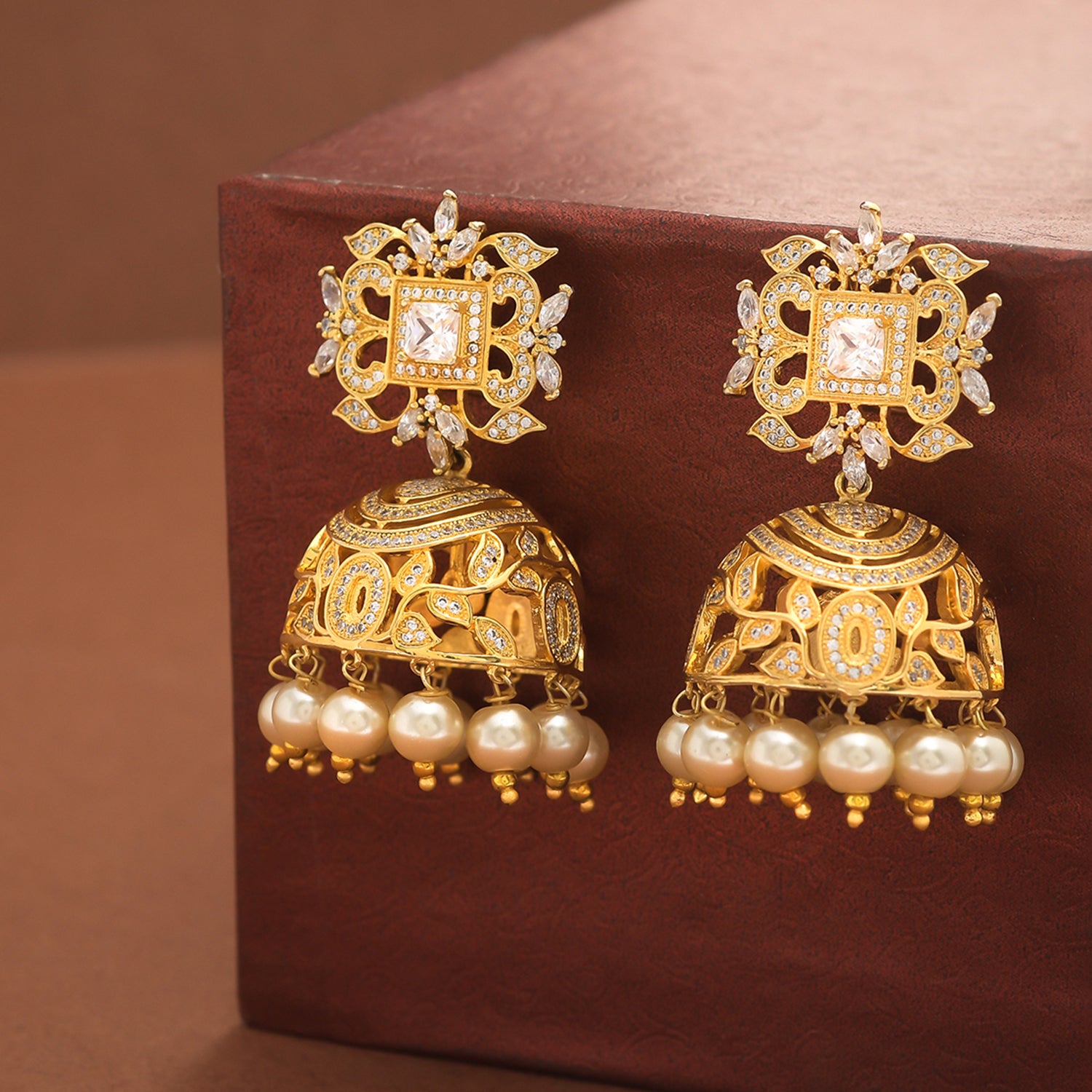 Indian Ethnic Traditional Bollywood Silver Oxidised Jhumka Jhumki Earrings  | eBay